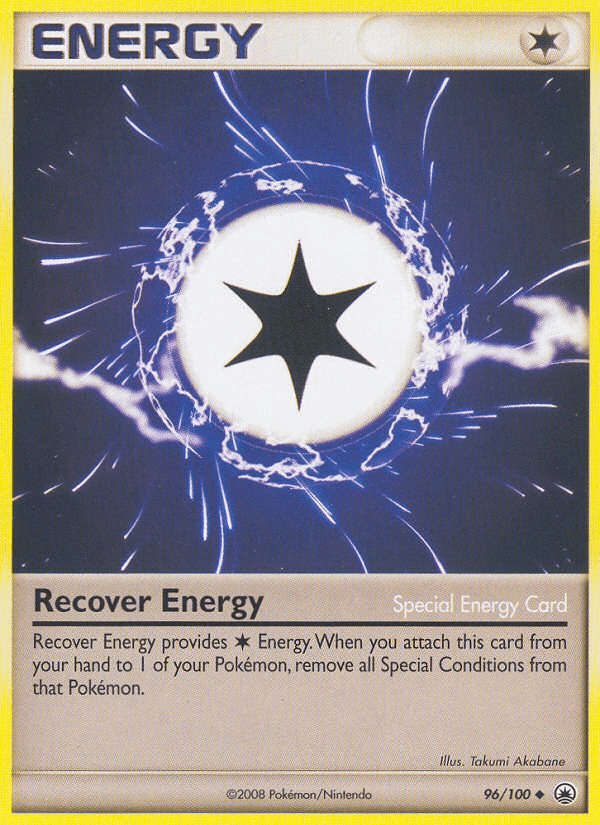 Recover Energy 2008 Pokemon