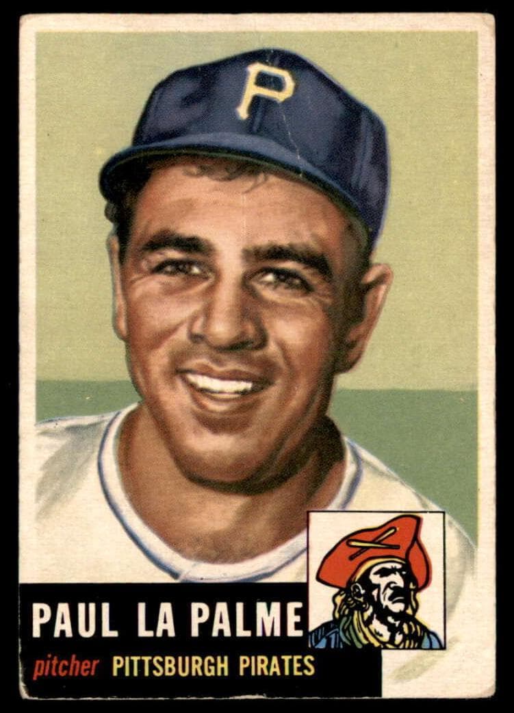 Paul LaPalme 1953 topps Topps