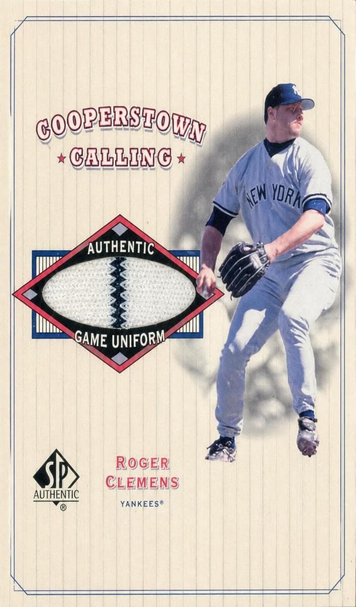 Roger Clemens 2001 unknown