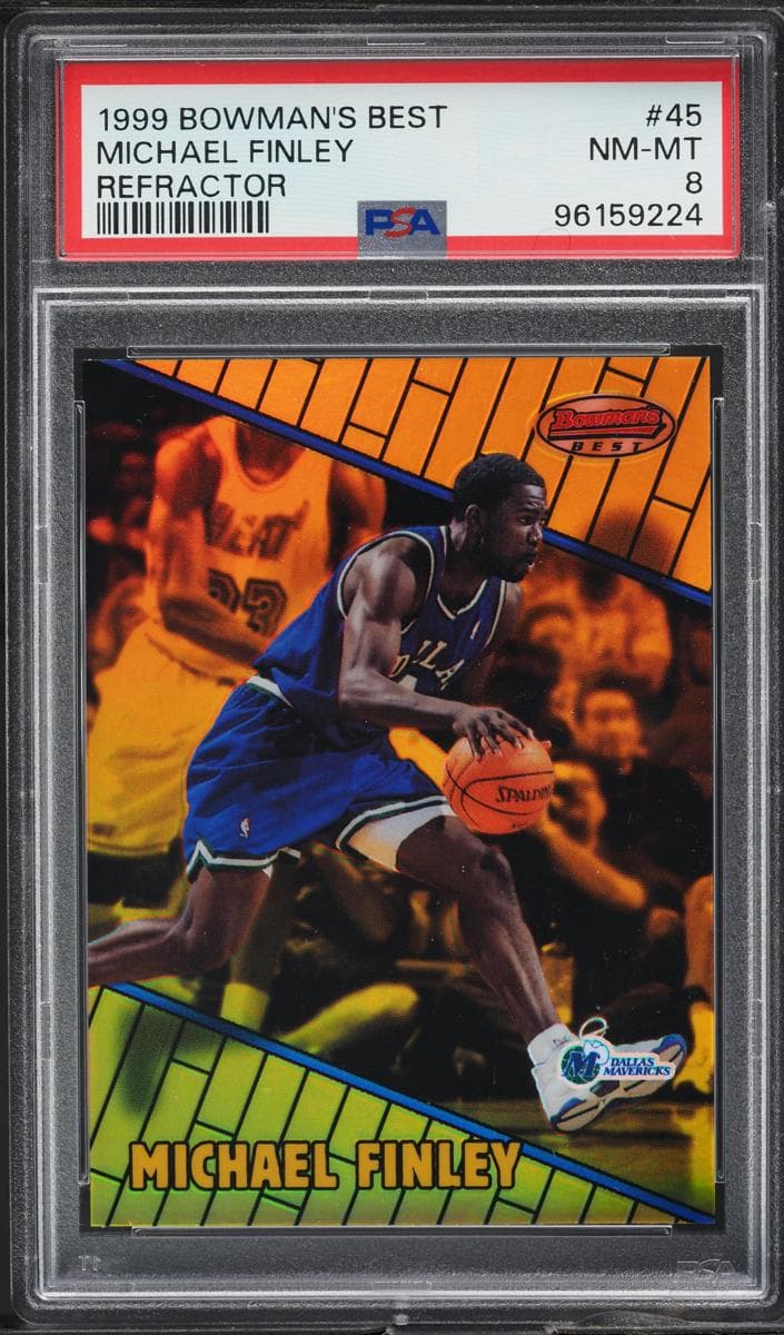 Michael Finley 1999 bowman Bowman's Best