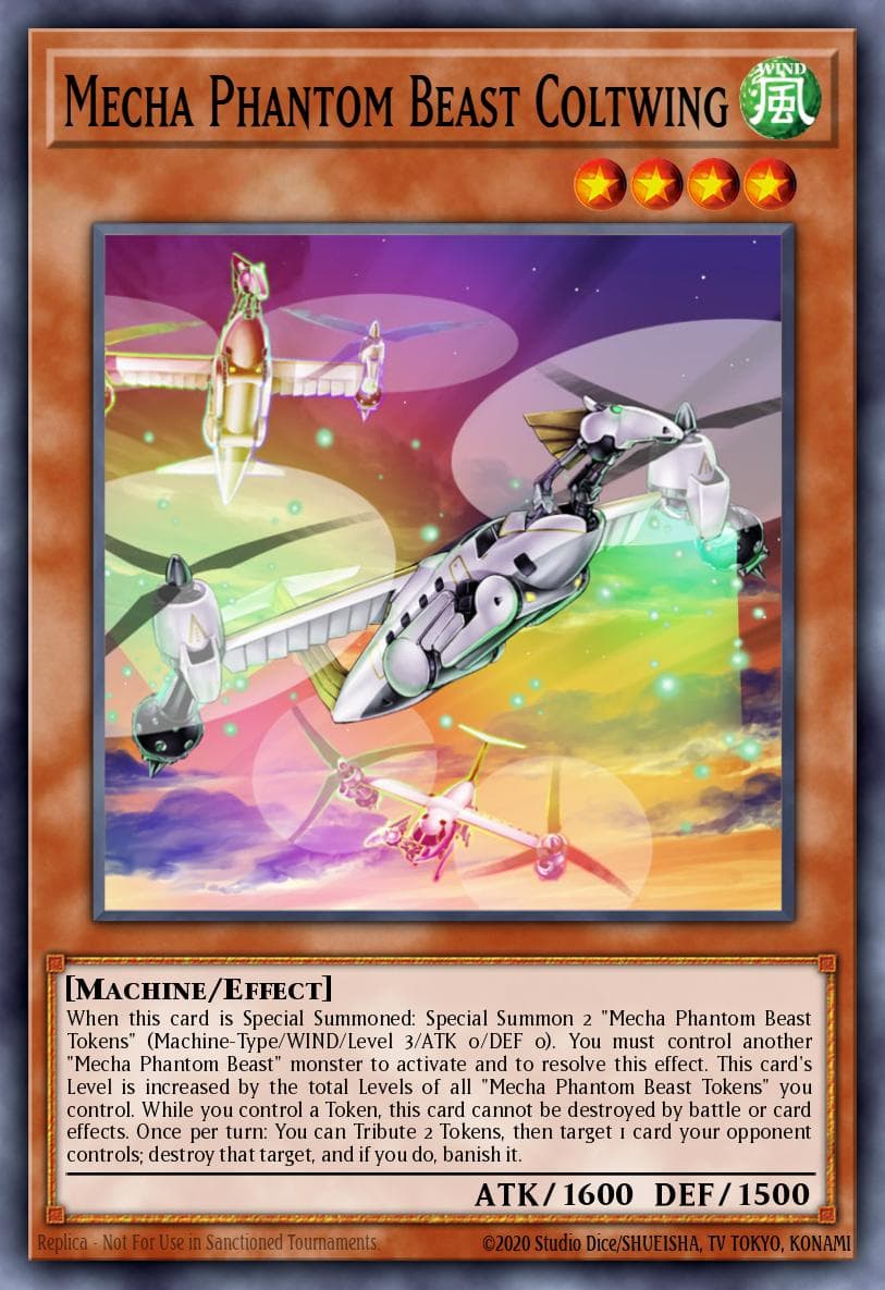 Mecha Phantom Beast Coltwing #MP14-EN077