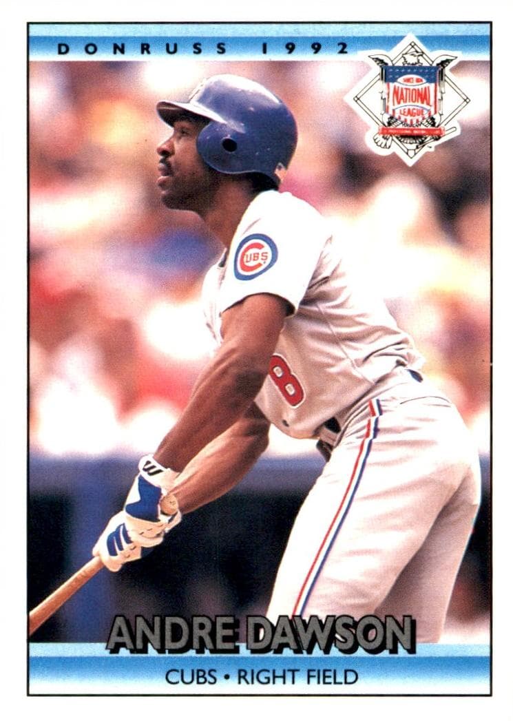 Andre Dawson 1992 panini Donruss