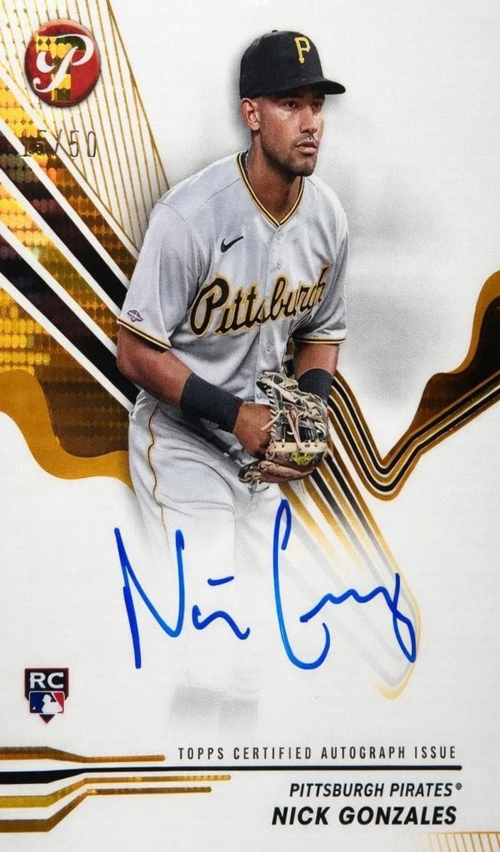 Nick Gonzales 2024 topps Topps Pristine