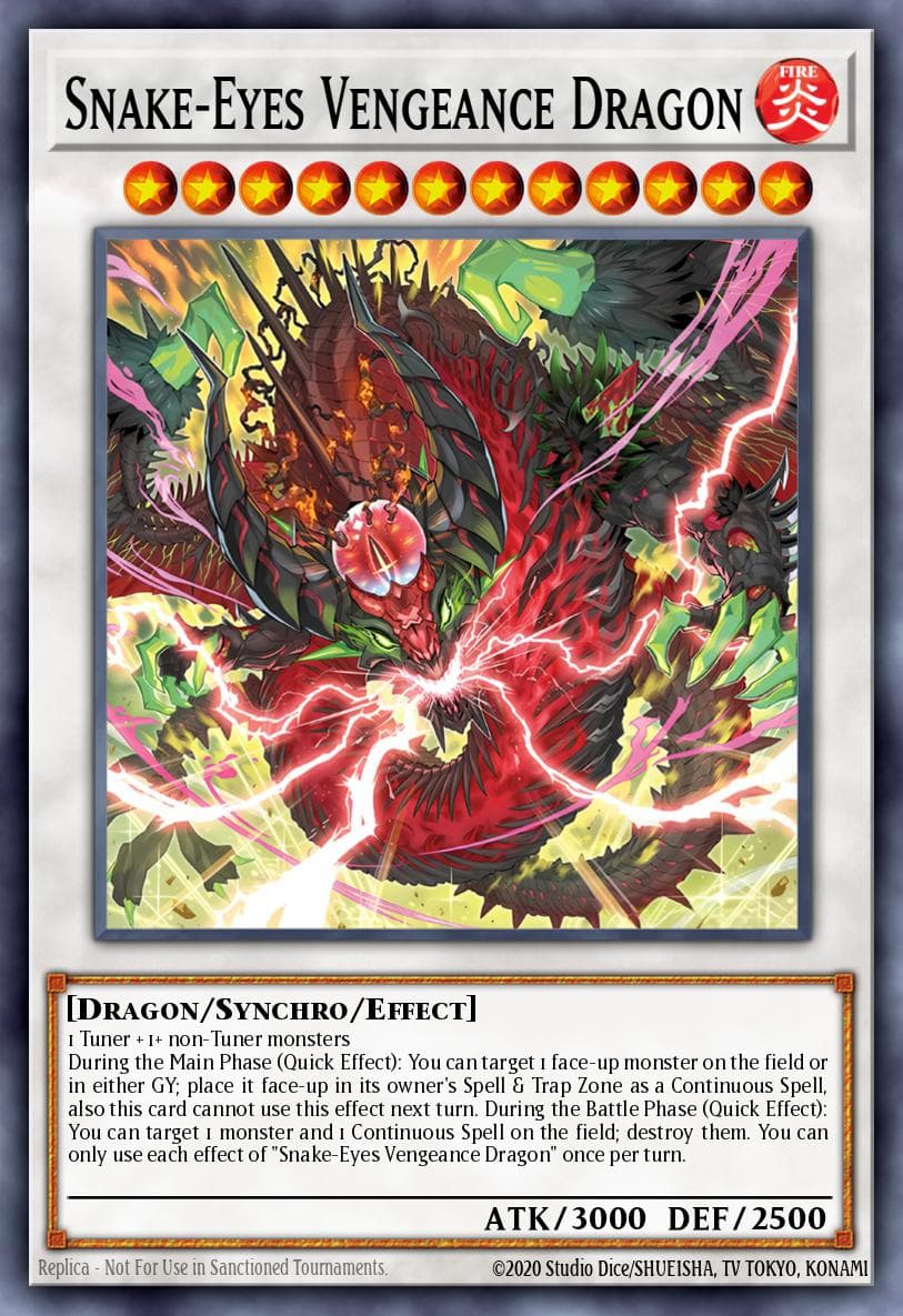 Snake-Eyes Vengeance Dragon #ALIN-EN040