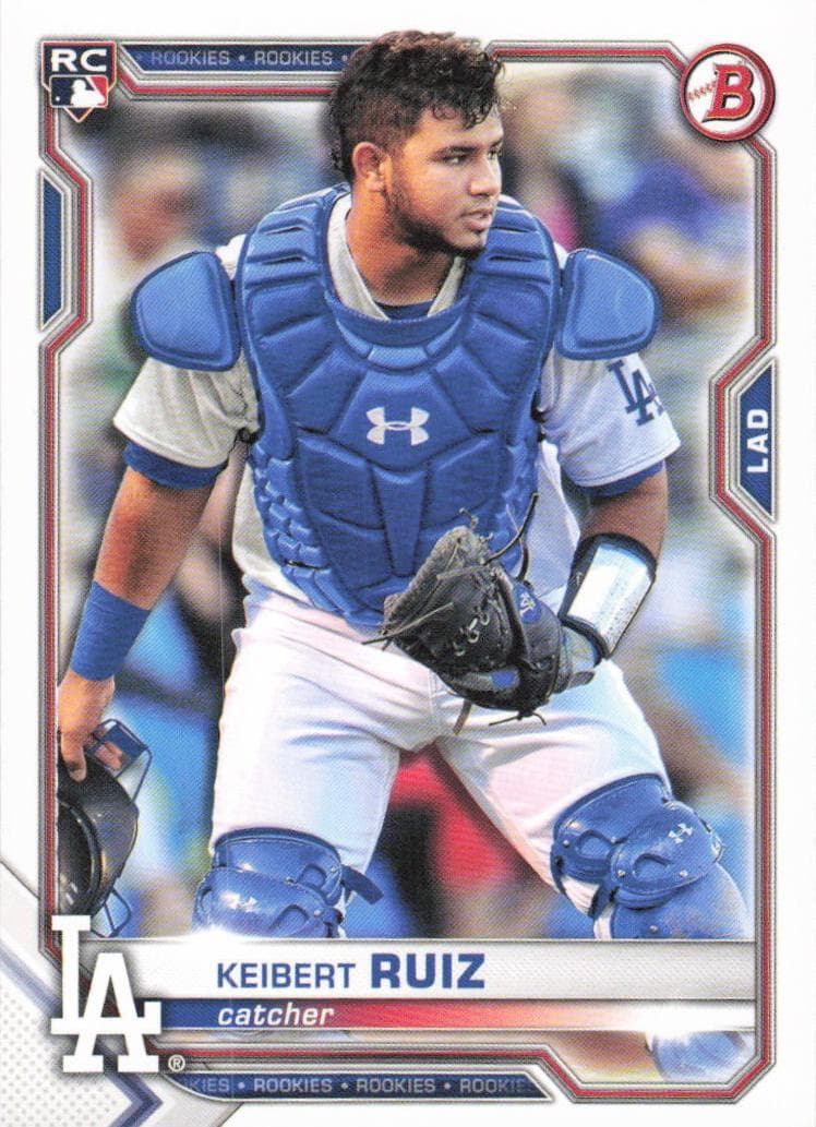 Keibert Ruiz 2021 bowman Bowman