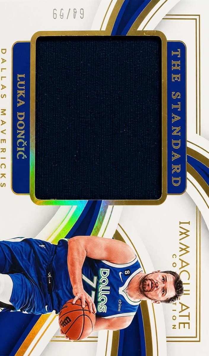 Luka Doncic 2022 panini Panini Immaculate Collection