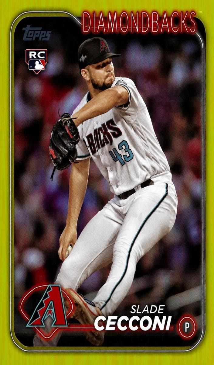 Slade Cecconi 2024 topps Topps