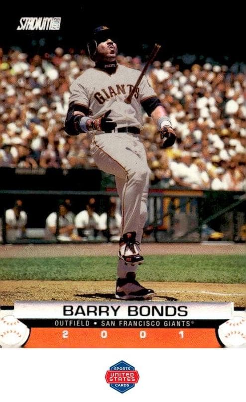 Barry Bonds 2001 unknown Stadium Club
