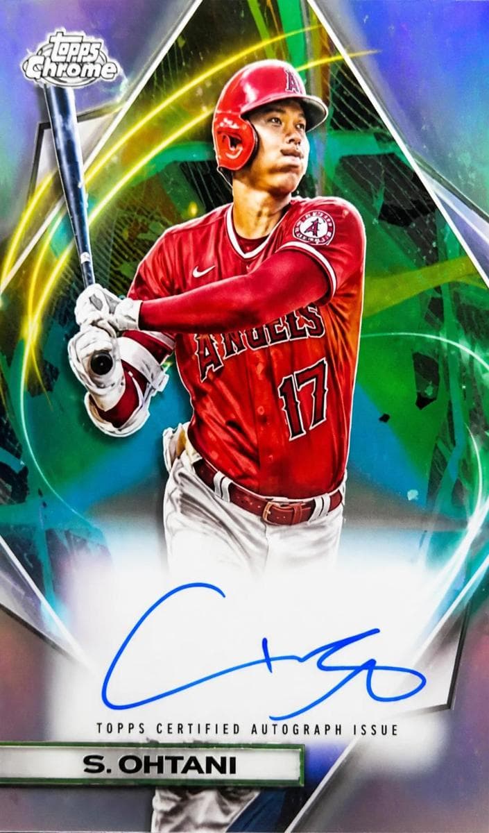 Shohei Ohtani 2022 topps Topps Cosmic Chrome