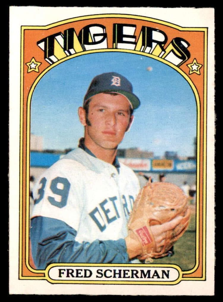 Fred Scherman 1972 topps O-Pee-Chee