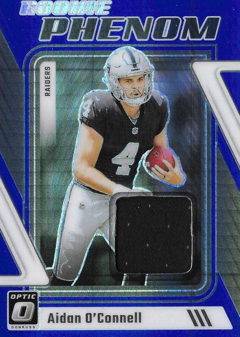 Aidan O'Connell 2023 panini Donruss Optic