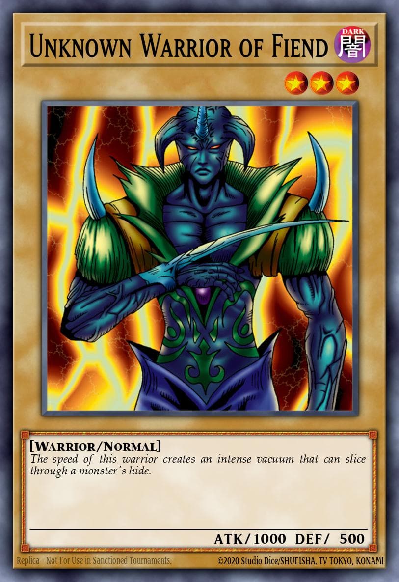 Unknown Warrior of Fiend 2002 Yu-Gi-Oh! Starter Deck: Kaiba