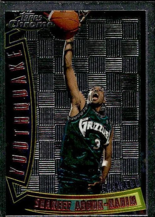 Shareef Abdur-Rahim 1996 topps