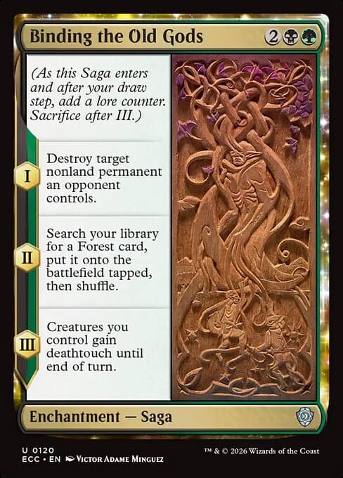 Binding the Old Gods 2026 Magic: The Gathering Lorwyn Eclipsed Commander