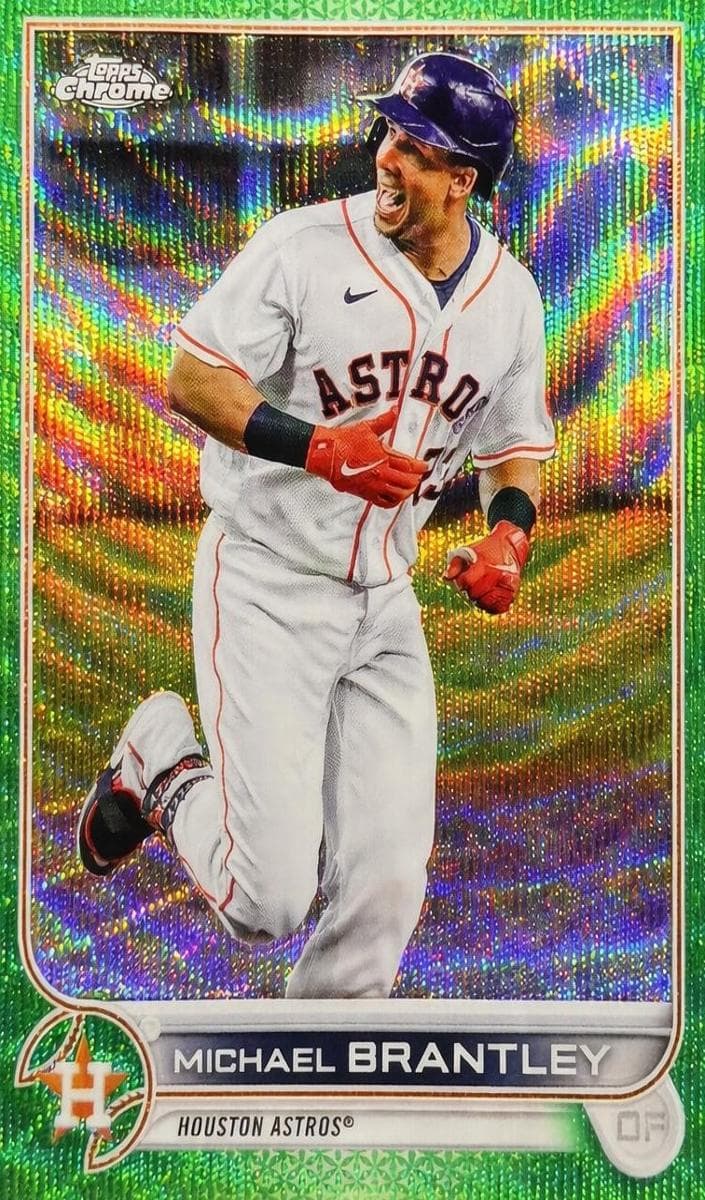 Michael Brantley 2022 topps Topps Chrome