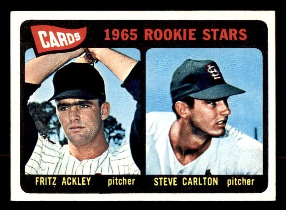Cards 1965 Rookie Stars (Fritz Ackley / Steve Carlton) #477