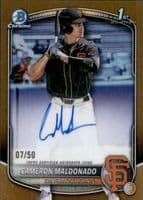 Cameron Maldonado trading card