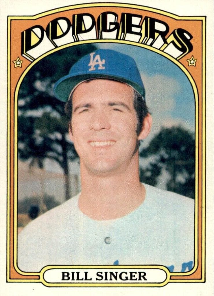 Bill Singer 1972 topps Topps