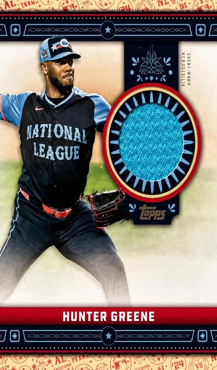 Hunter Greene 2024 topps Topps Update