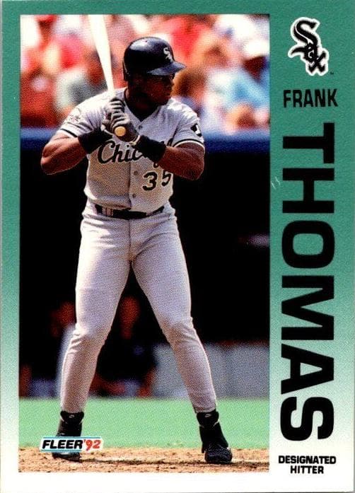 Frank Thomas 1992 fleer Fleer