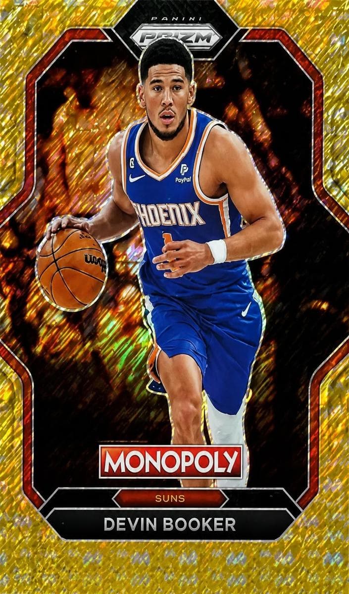 Devin Booker 2022 panini Panini Prizm Monopoly