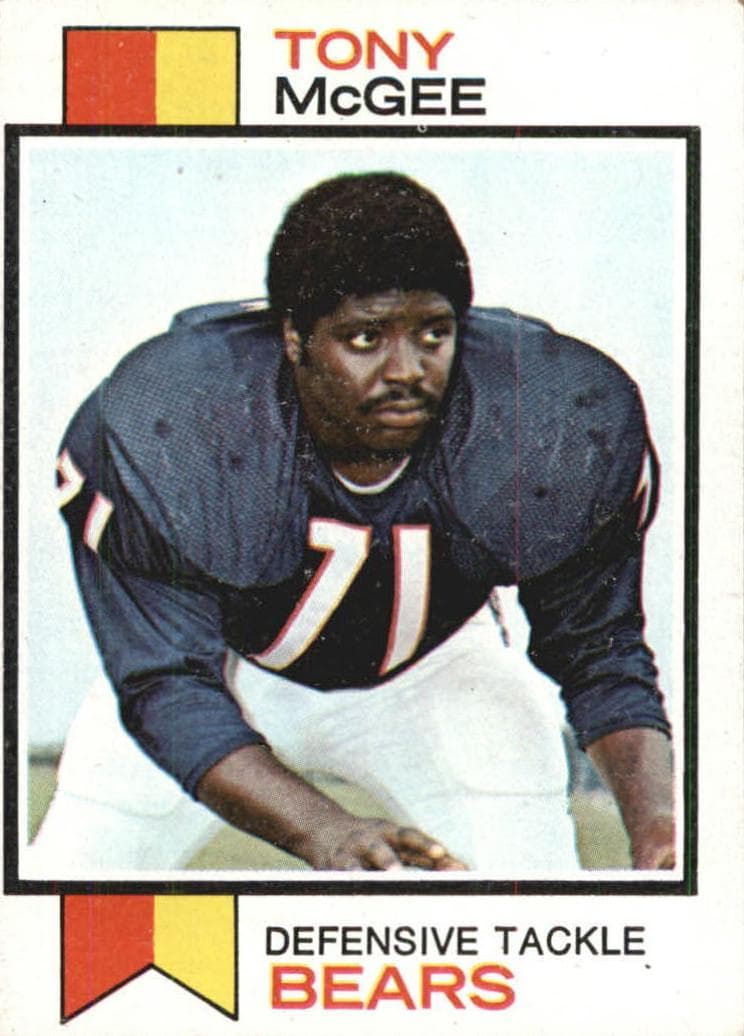 Tony McGee 1973 topps Topps