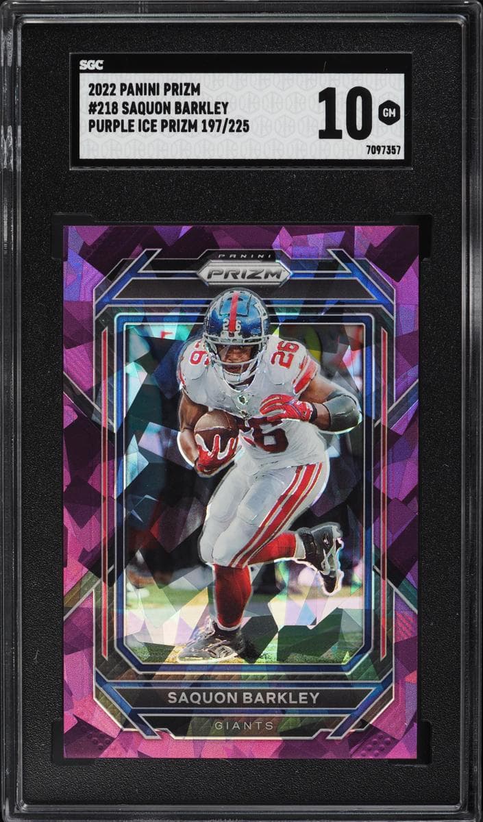 Saquon Barkley 2022 panini Panini Prizm