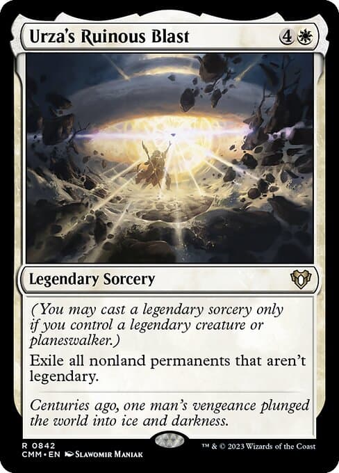 Urza's Ruinous Blast 2022 Magic: The Gathering Dominaria United Commander