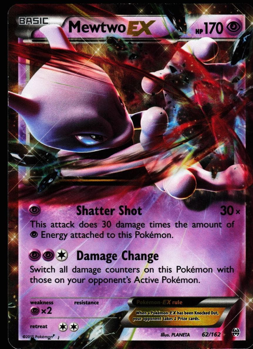 Mewtwo-EX #62