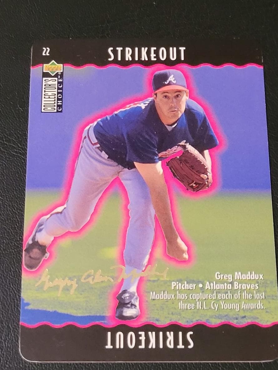 Greg Maddux 1996 unknown Collector's Choice