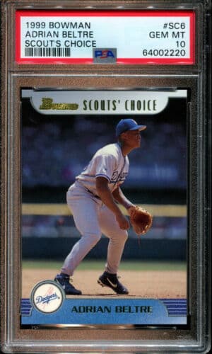 Adrian Beltre 1999 bowman Bowman