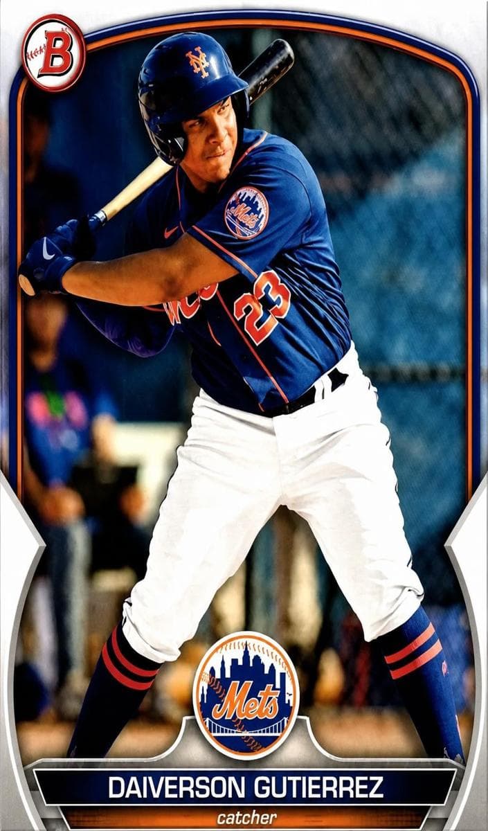 Daiverson Gutierrez trading card