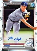 Ryan Pepiot 2020 bowman Bowman Chrome