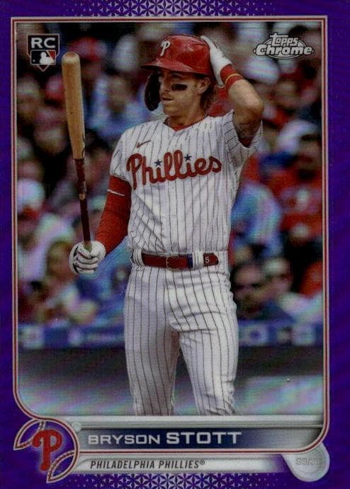 Bryson Stott 2022 topps Topps Chrome Update