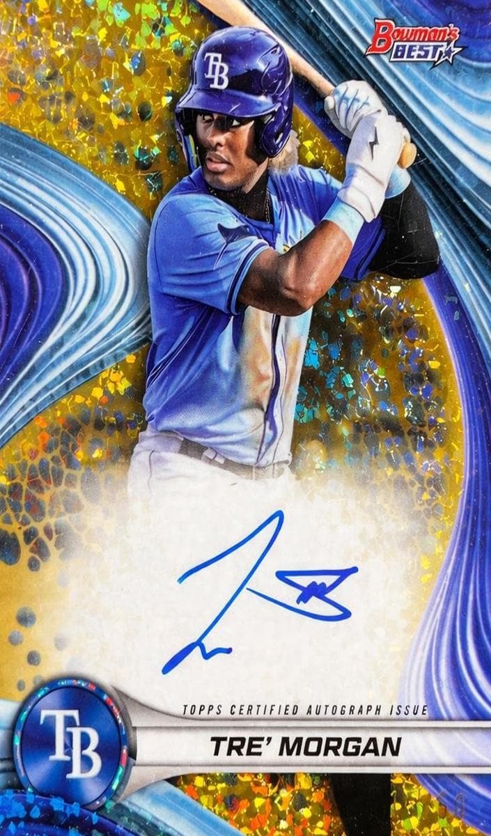 Tre' Morgan 2024 bowman Bowman's Best