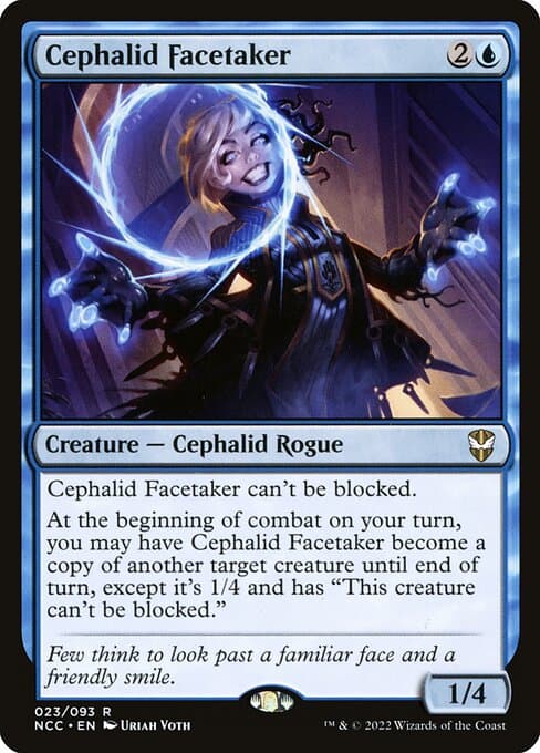 Cephalid Facetaker 2022 Magic: The Gathering New Capenna Commander
