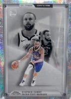 Stephen Curry 2025 topps Topps Chrome Glass Canvas