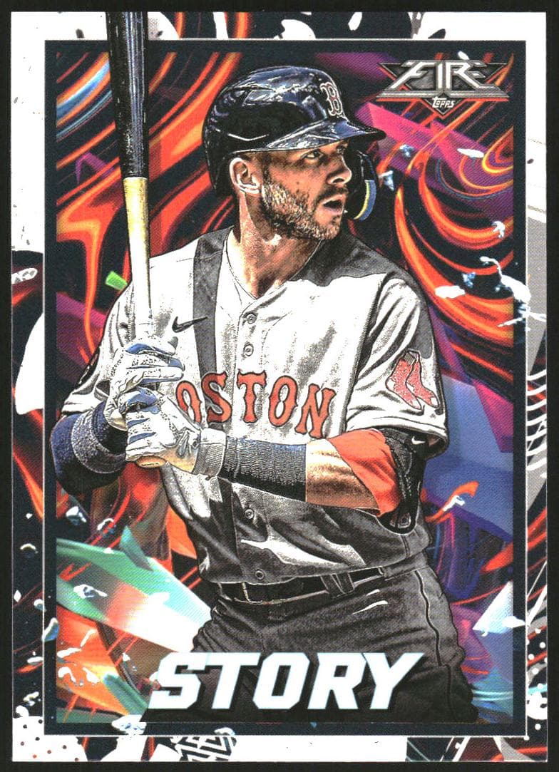Trevor Story 2022 topps Topps Fire