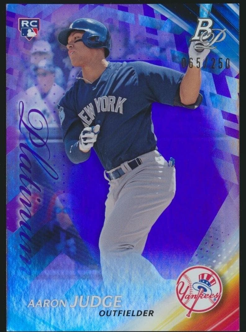 Aaron Judge 2017 bowman