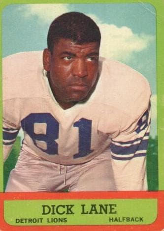 Dick Lane 1963 topps Topps