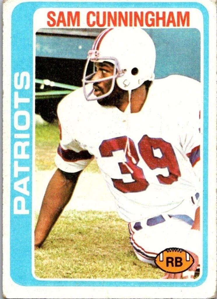 Sam Cunningham 1978 topps Topps