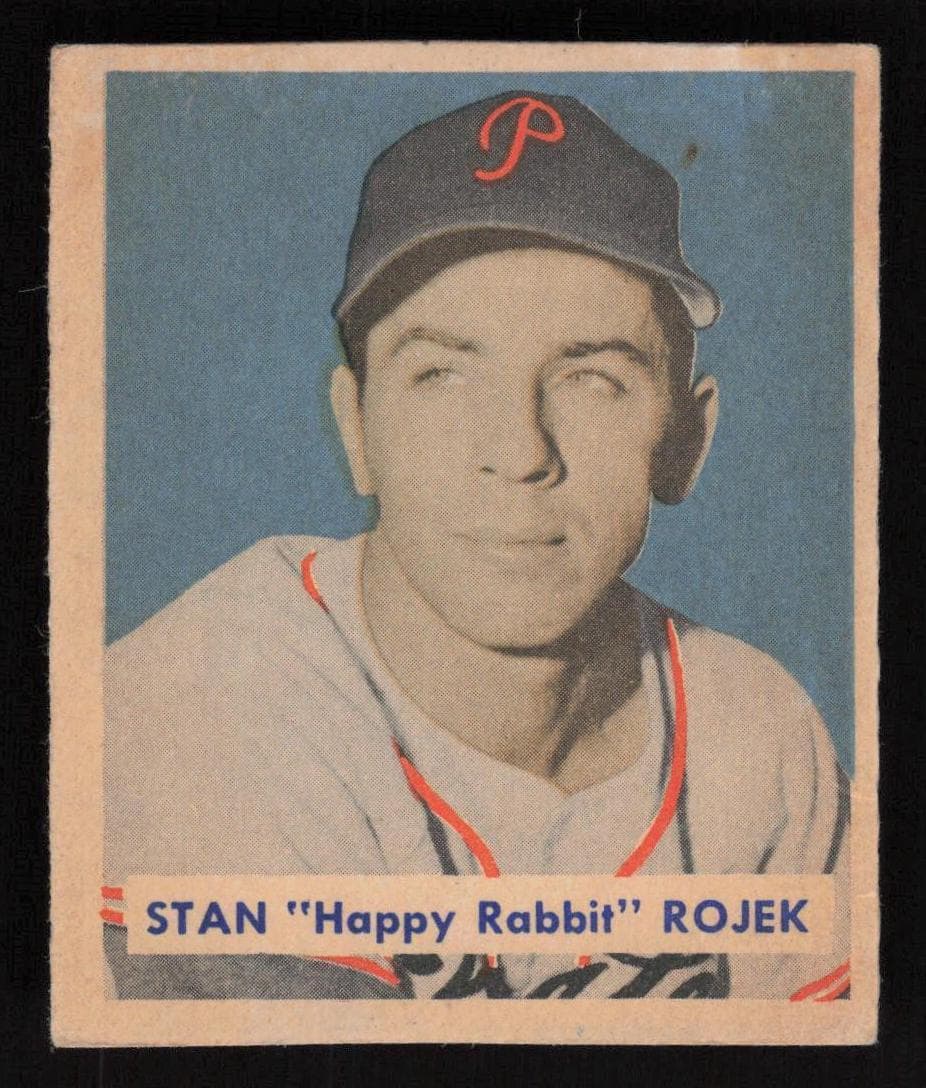 Stan "Happy Rabbit" Rojek 1949 bowman Bowman