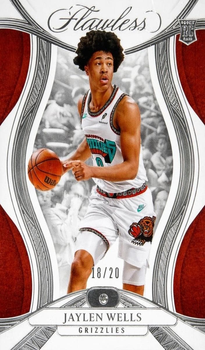 Jaylen Wells 2024 panini Panini Flawless