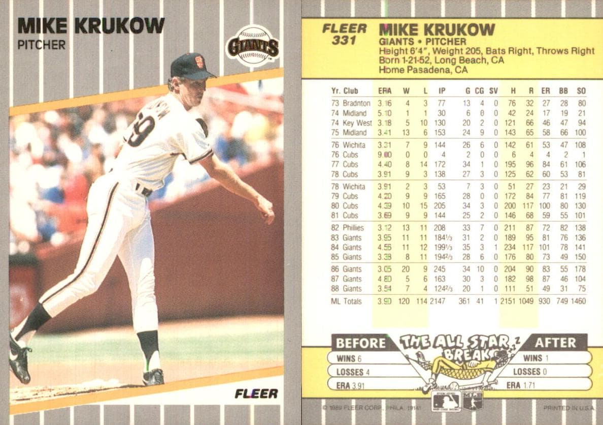Mike Krukow #331
