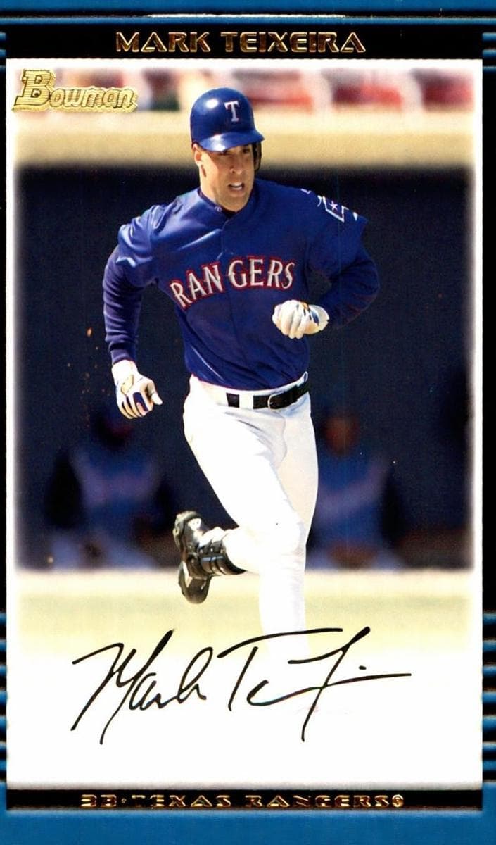Mark Teixeira 2002 bowman