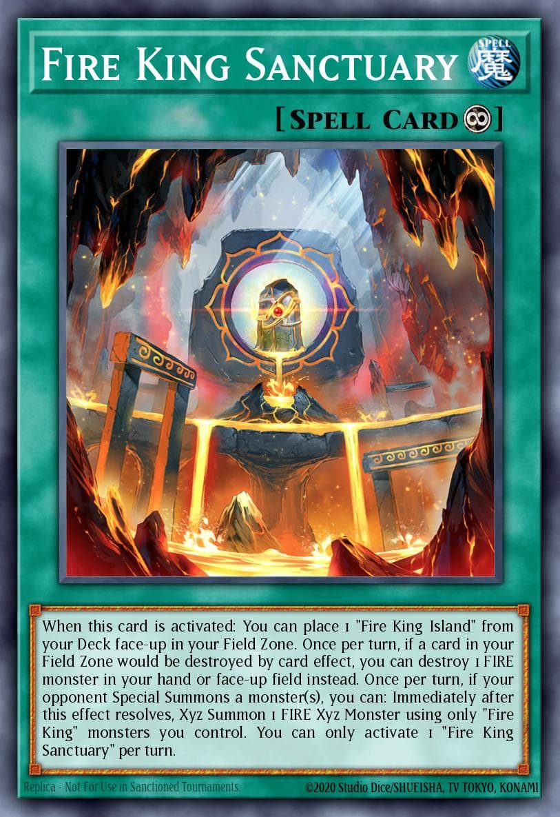 Fire King Sanctuary #SR14-EN024