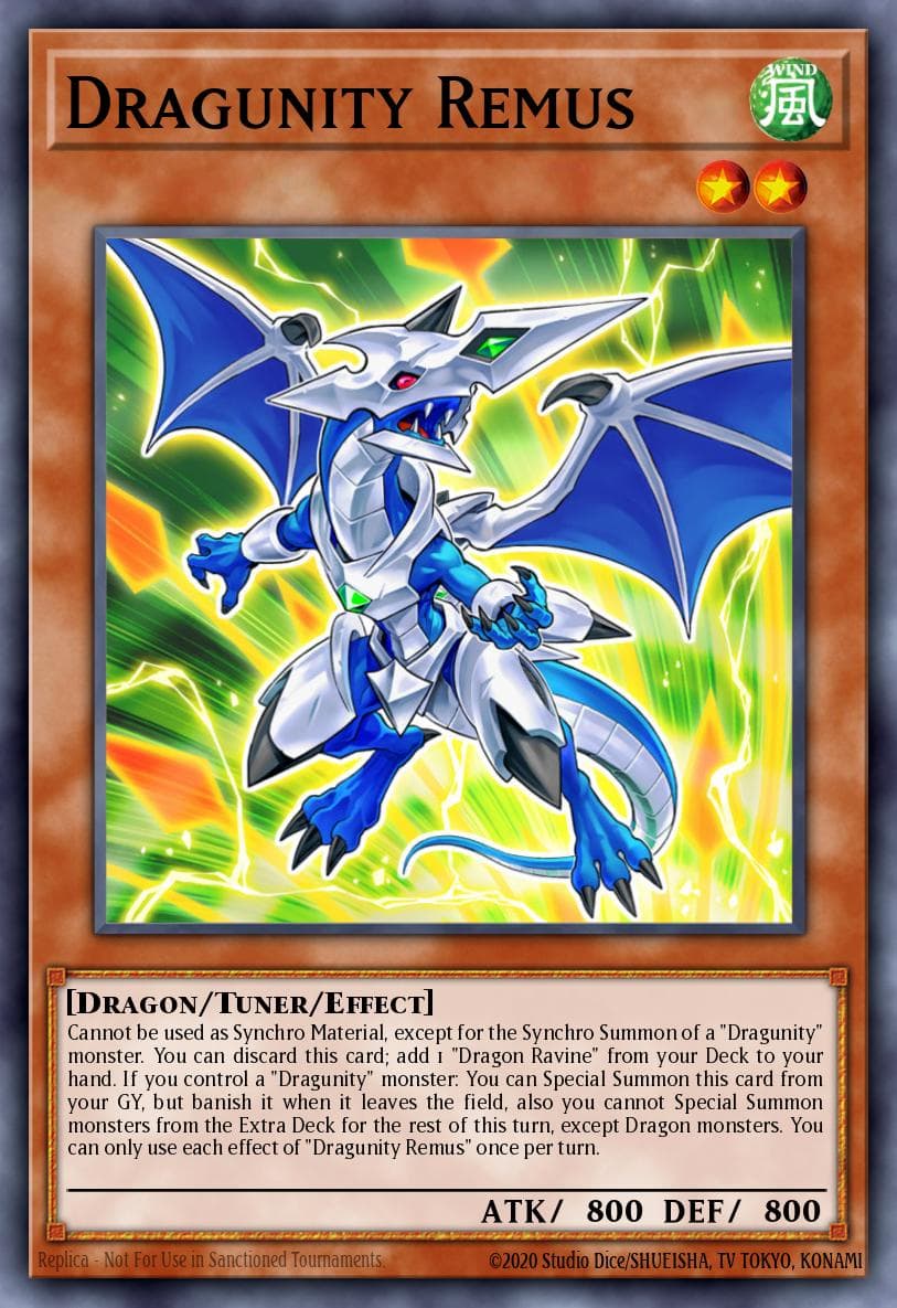 Dragunity Remus 2021 Yu-Gi-Oh! Ghosts From the Past