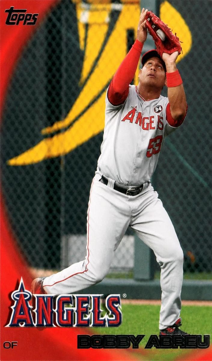 Bobby Abreu 2010 topps Topps