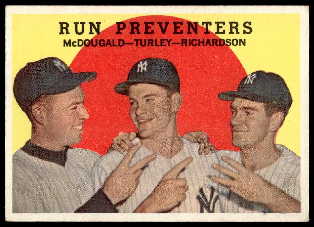 Run Preventers (Gil McDougald / Bob Turley / Bobby Richardson) #237