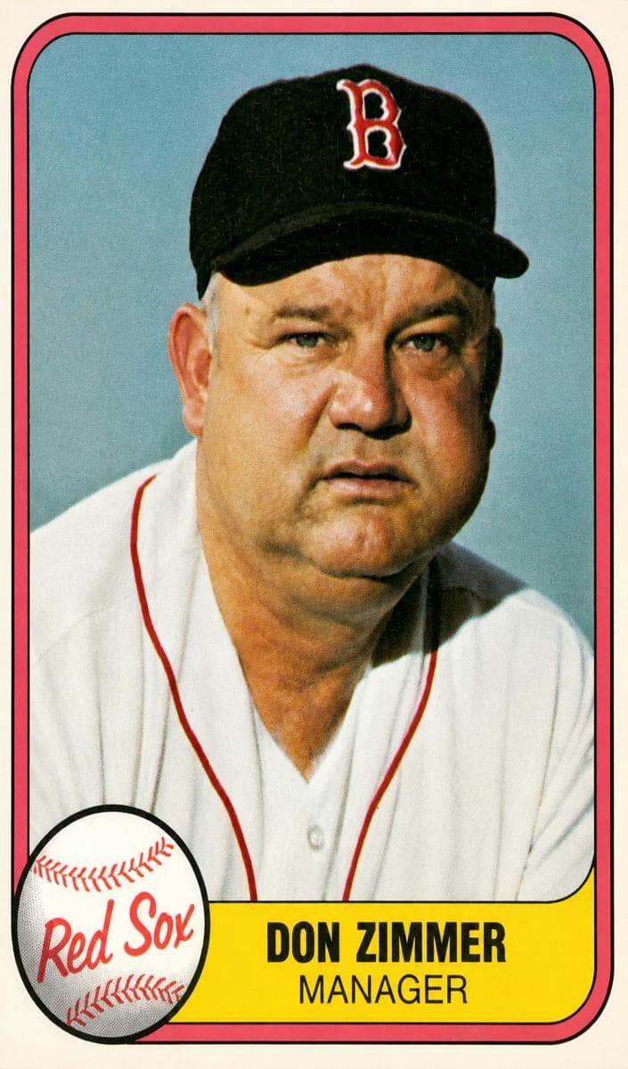 Don Zimmer 1981 fleer
